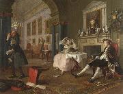 HOGARTH, William Shortly after the Marriage (mk08) painting